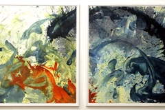 Getanzte Malerei_43_Diptychon_gelb_280x110_2tlg_web